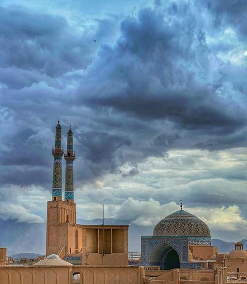 عکس زیبا از اسمان ابری