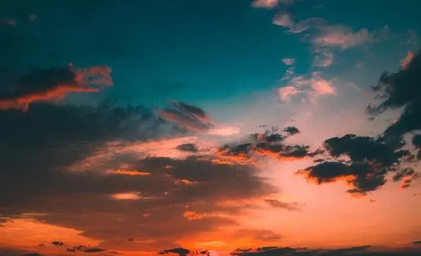 عکس زیبا از اسمان ابری