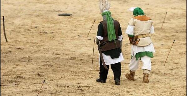 عکس جنگ امام حسین در کربلا