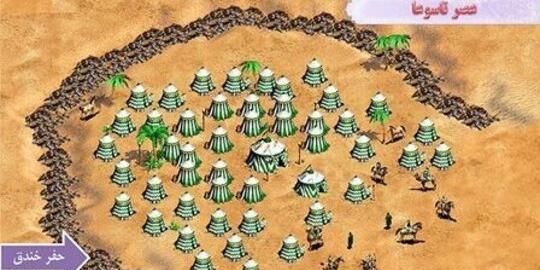 عکس جنگ امام حسین در کربلا