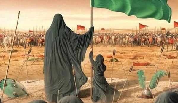 عکس جنگ امام حسین در کربلا
