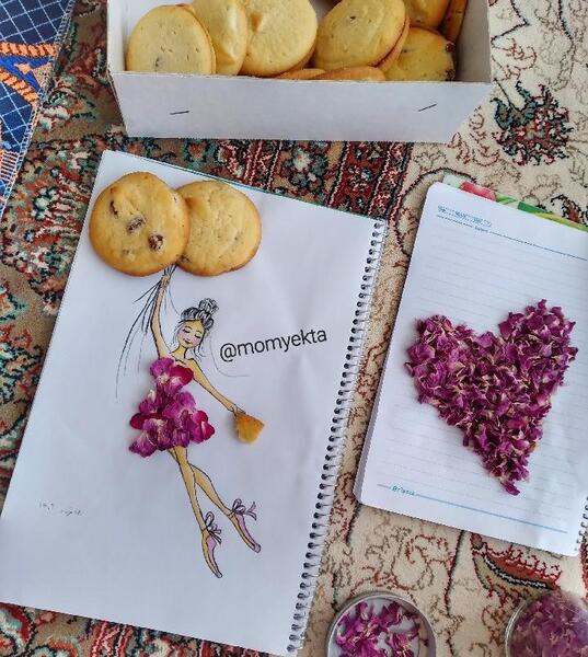 عکس گل سرخ خشک شده