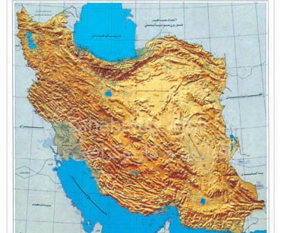 عکس موقعیت جغرافیایی ایران