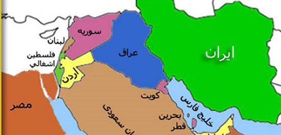 عکس موقعیت جغرافیایی ایران