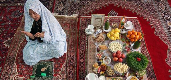 سنتی شیکترین عکس سفره هفت سین