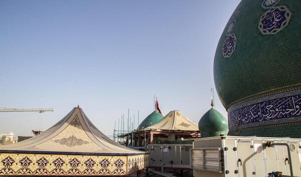 عکس خیمه امام حسین در کربلا