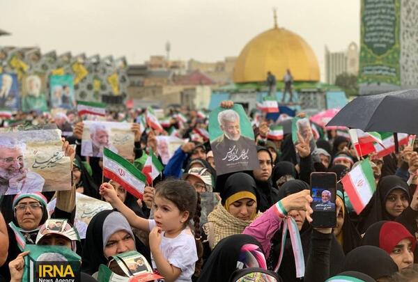 عکس هوایی میدان امام حسین تهران