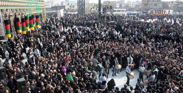 عکس هوایی میدان امام حسین تهران