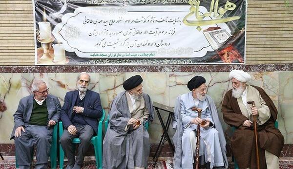 عکس مرحوم آیت الله طالقانی