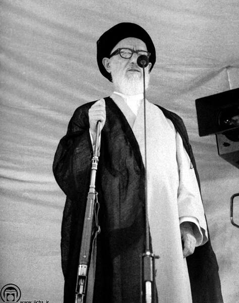 عکس مرحوم آیت الله طالقانی