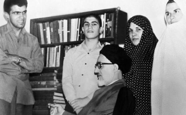 عکس مرحوم آیت الله طالقانی