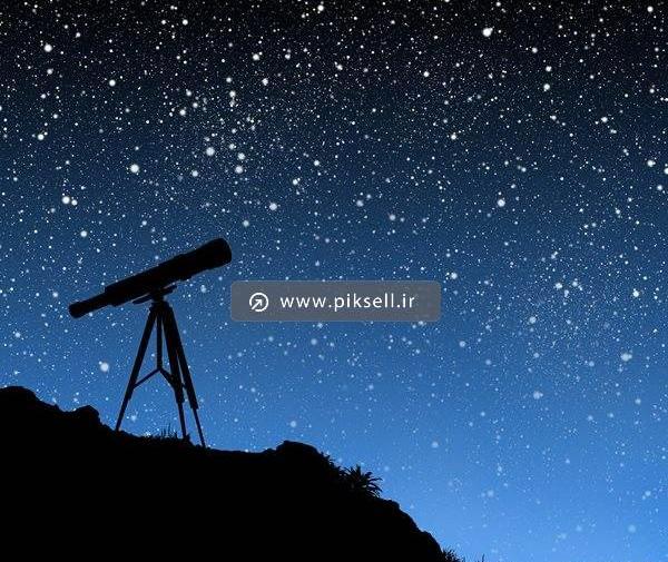 عکس آسمان پر ستاره با کیفیت