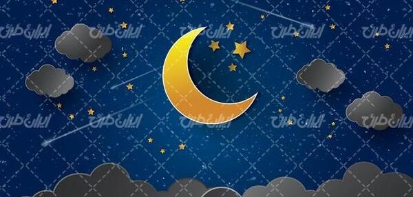 عکس آسمان پر ستاره با کیفیت