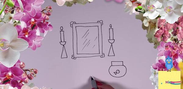 عکس سفره هفت سین نقاشی کلاس اول