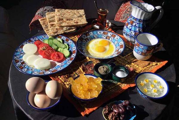عکس صبحانه ایرانی ها