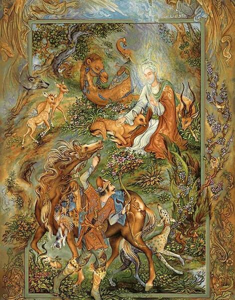 عکس کاردستی آهو