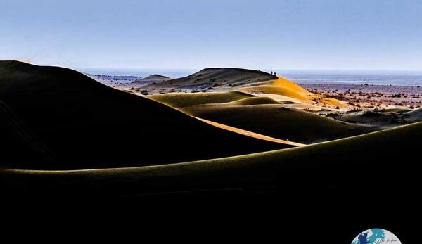 عکس کویر ورزنه ایران