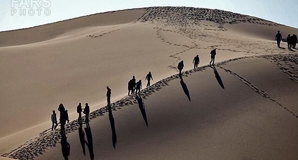 عکس کویر ورزنه ایران