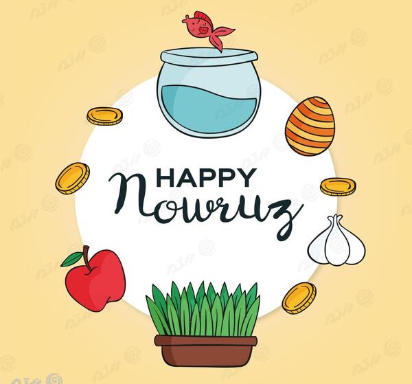 عکس گرافیکی سفره هفت سین