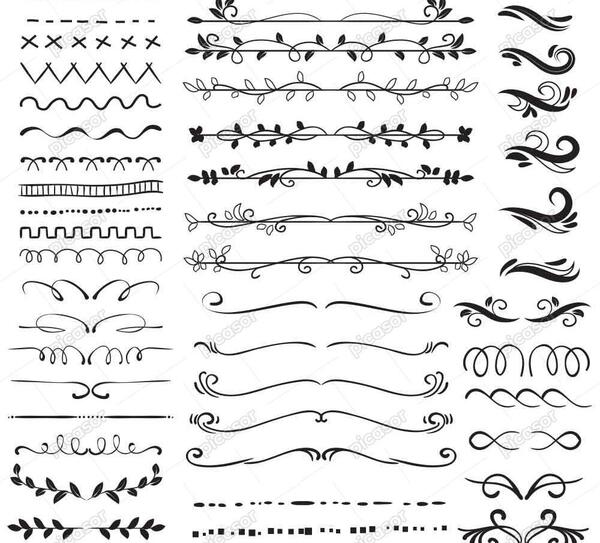 عکس نقاشی دایره سیاه سفید
