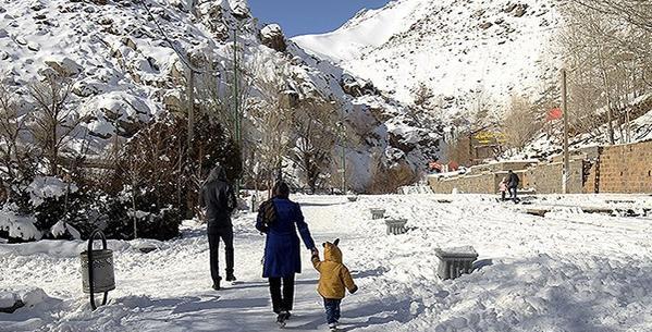 عکس از طبیعت زمستانی ایران