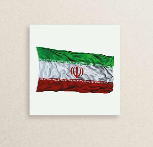 عکس پرچم ایران کارتونی متحرک