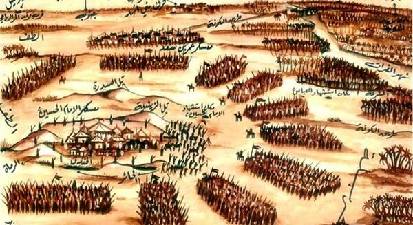 عکس زمان جنگ امام حسین