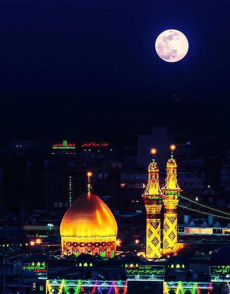 زمینه عکس حرم امام حسین برای صفحه گوشی
