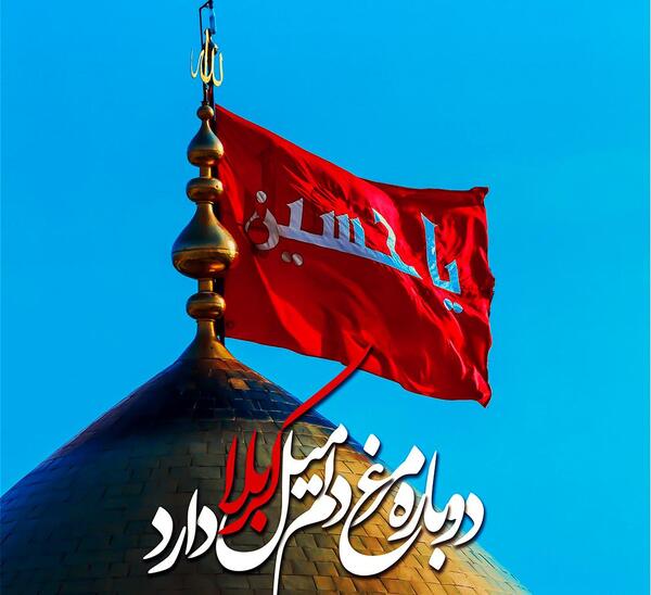 عکس یا امام حسین دلم گرفته
