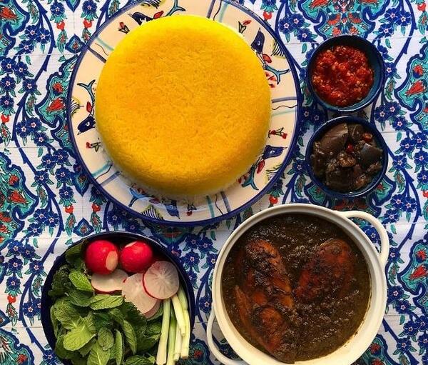 عکس غذا ی ایرانی