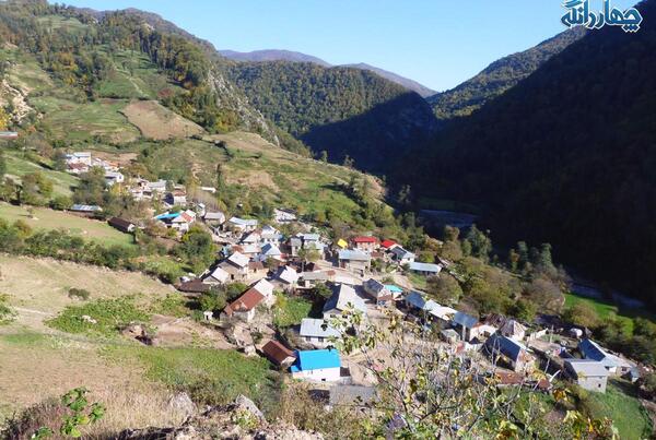 عکس طبیعت روستای باباکلا