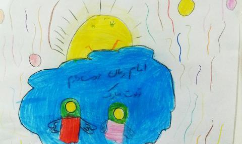 عکس نقاشی امام زمان عجل الله