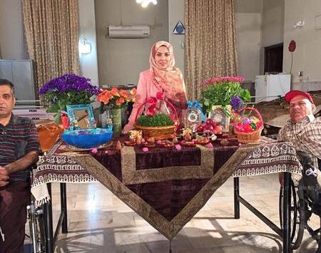 ایده عکس دونفره سفره هفت سین