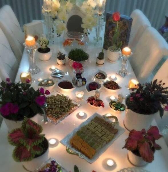 دانلود عکس سفره هفت سین زیبا