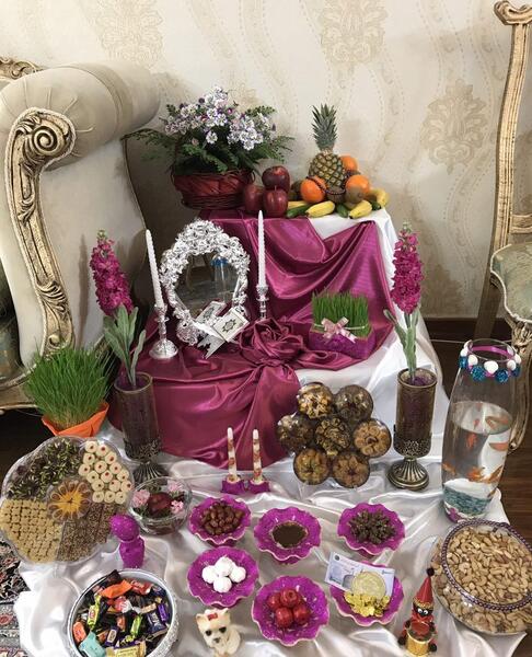 عکس پروفایل سفره هفت سین عید