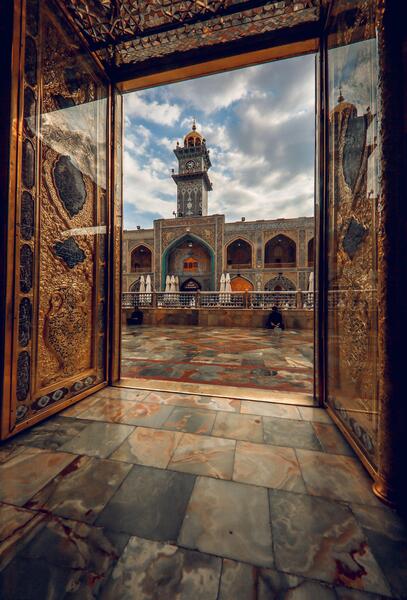عکس حرم امام علی برای تصویر زمینه