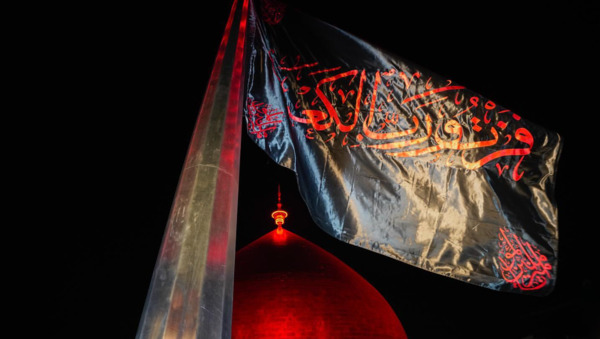 عکس حرم امام علی در شب شهادت
