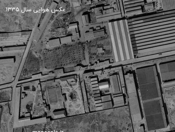 اولین عکس هوایی ایران