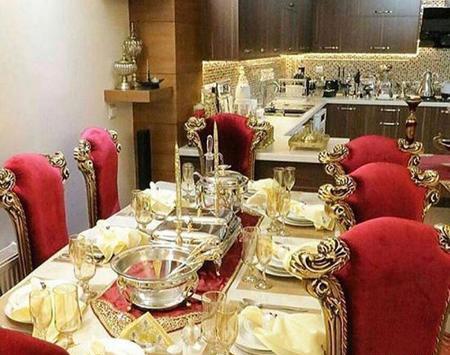 عکس چیدمان جهیزیه عروس ایرانی جدید
