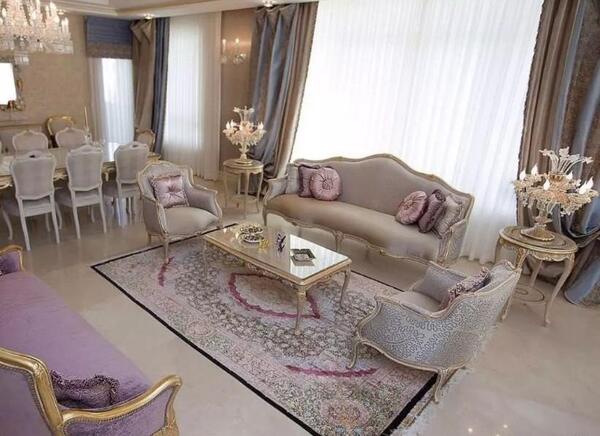 عکس چیدمان جهیزیه عروس ایرانی جدید