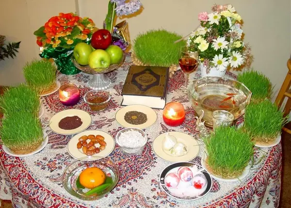 عکس سفره ی هفت سین واقعی