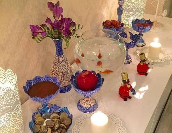 عکس سفره هفت سین ساده شیک
