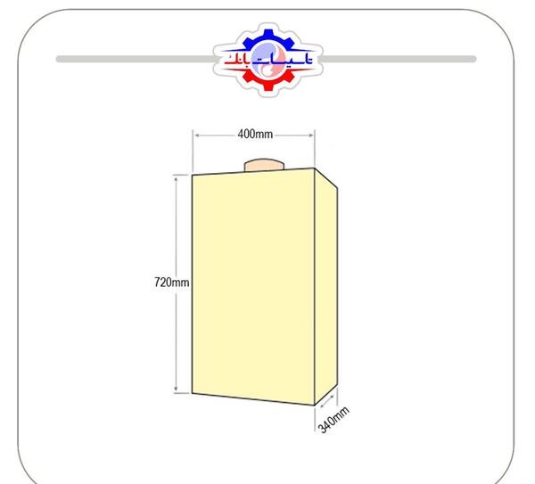 عکس پکیج ایران رادیاتور مدل m24ff