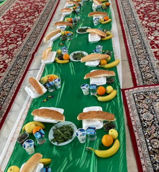 عکس سفره جشن امام زمان