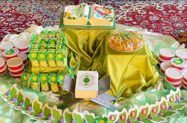 عکس سفره جشن امام زمان