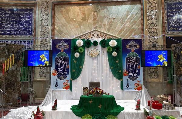 عکس سفره جشن امام زمان