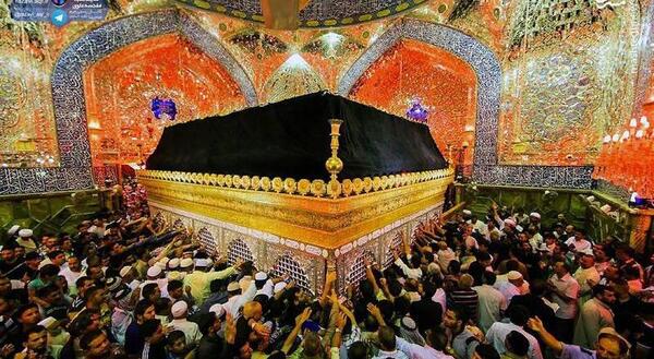 عکس ضریح امام علی برای استوری