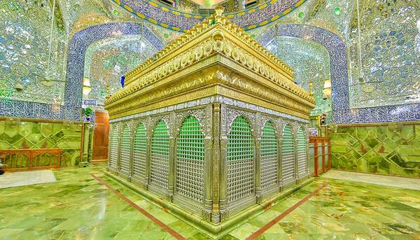 عکس ضریح امام علی برای استوری