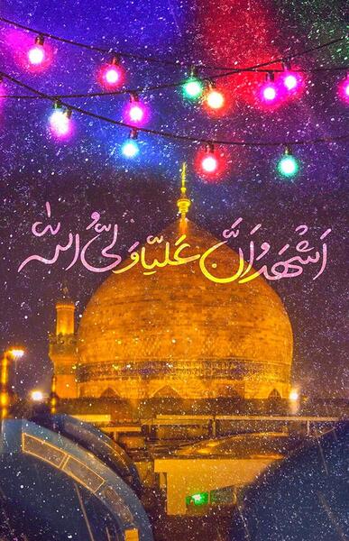 عکس ضریح امام علی برای استوری