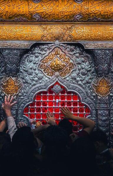 عکس ضریح امام علی برای استوری